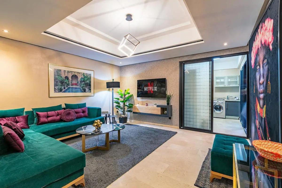 Exclusive Luxury Apartement In Central Gueliz Marrakesh Exterior photo
